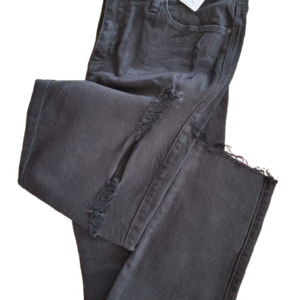 Guess Sexy Curve Black Ripped Jean