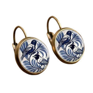 Bird Print Earring