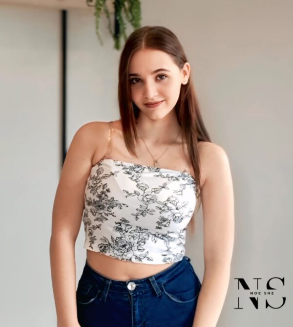 Floral Tube Top - Image 3