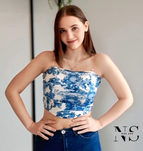 Graphic Tube Top - Image 4
