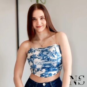 Graphic Tube Top