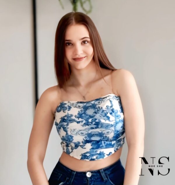 Graphic Tube Top