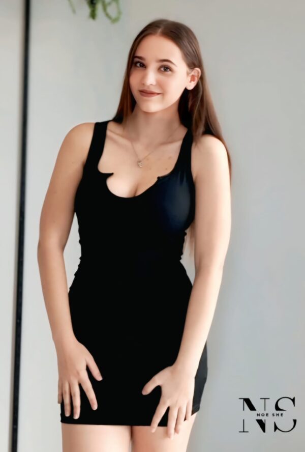 Sexy Thick Strap Dress - Image 2