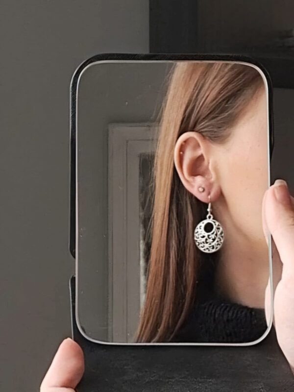Hollow Flower Earring - Image 2