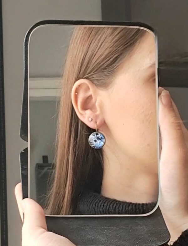 Bird Print Earring - Image 2