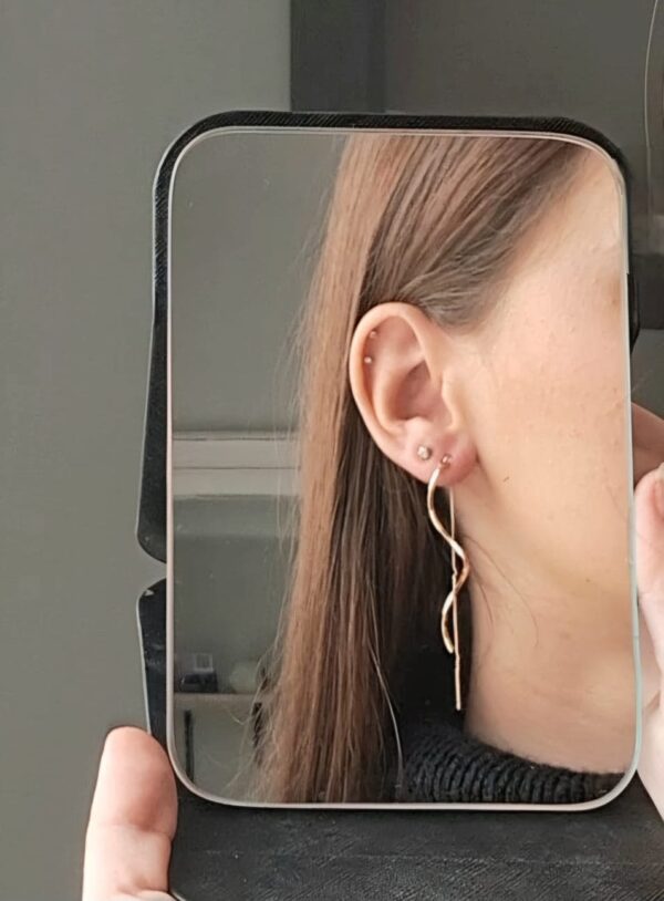 Long Spiral Tassel Gold - Image 2