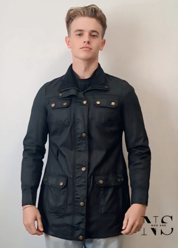 Black Men's Jacket - Image 2