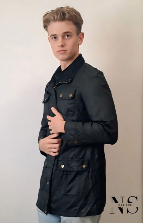 Black Men's Jacket - Image 3