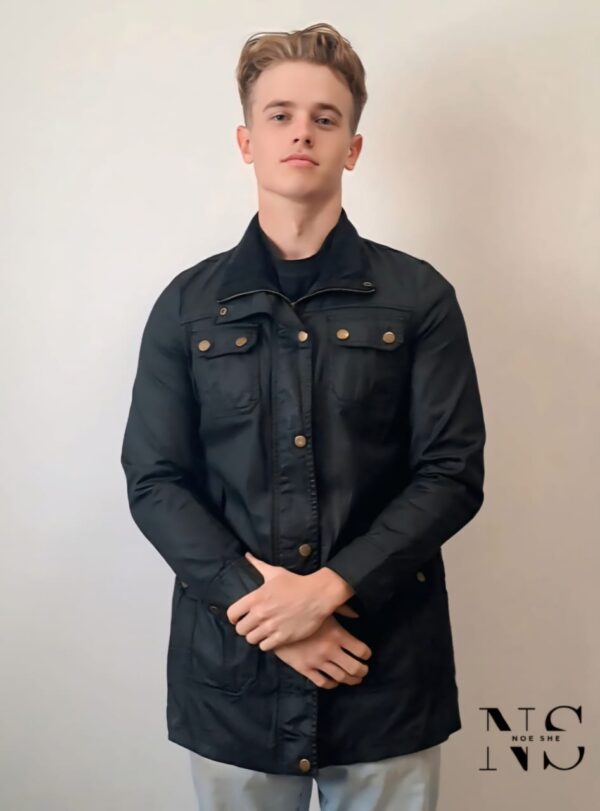 Black Men's Jacket - Image 4