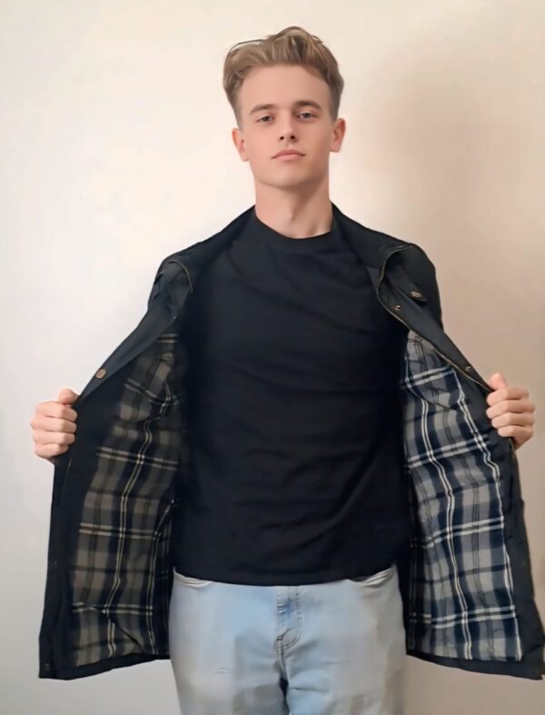 Black Men's Jacket - Image 5