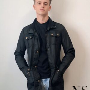 Black Men's Jacket
