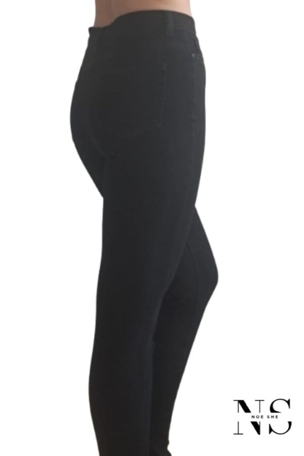 Uniqlo Black Skinny High Rise Jean - Image 3