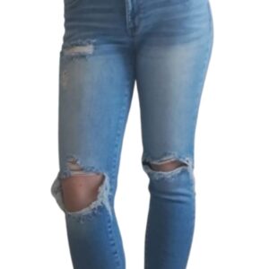 Kancan Ripped Skinny Low Rise Jean