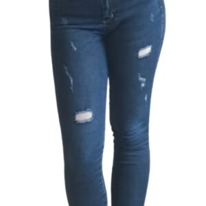 TXN Skinny Ripped Mid Rise Jean