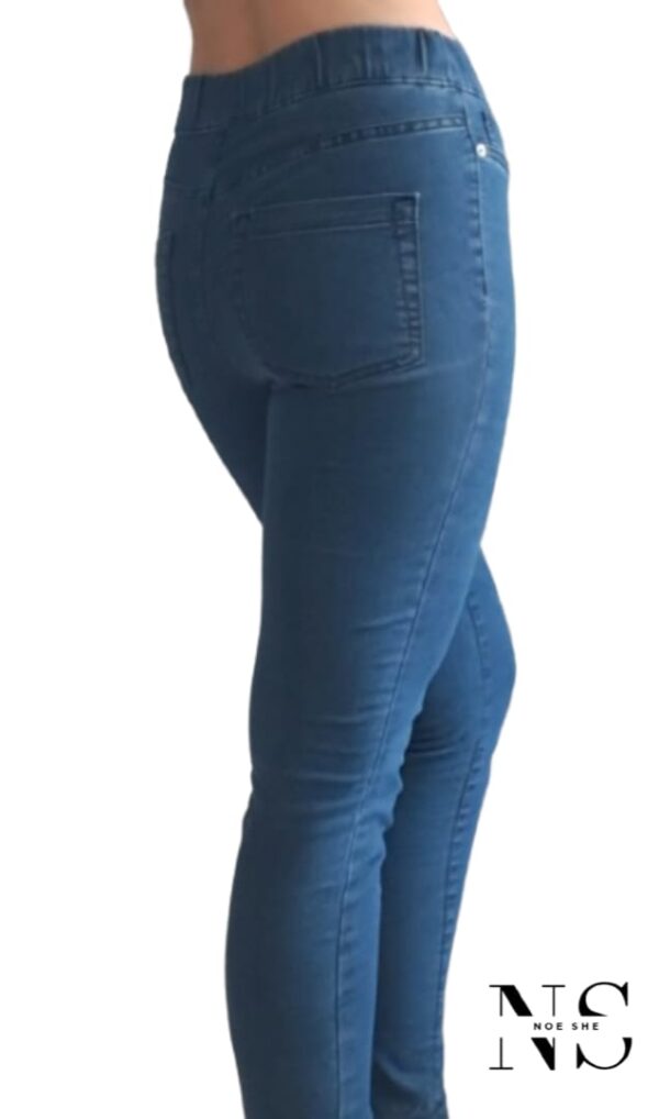 Light Blue Skinny Jegging - Image 4