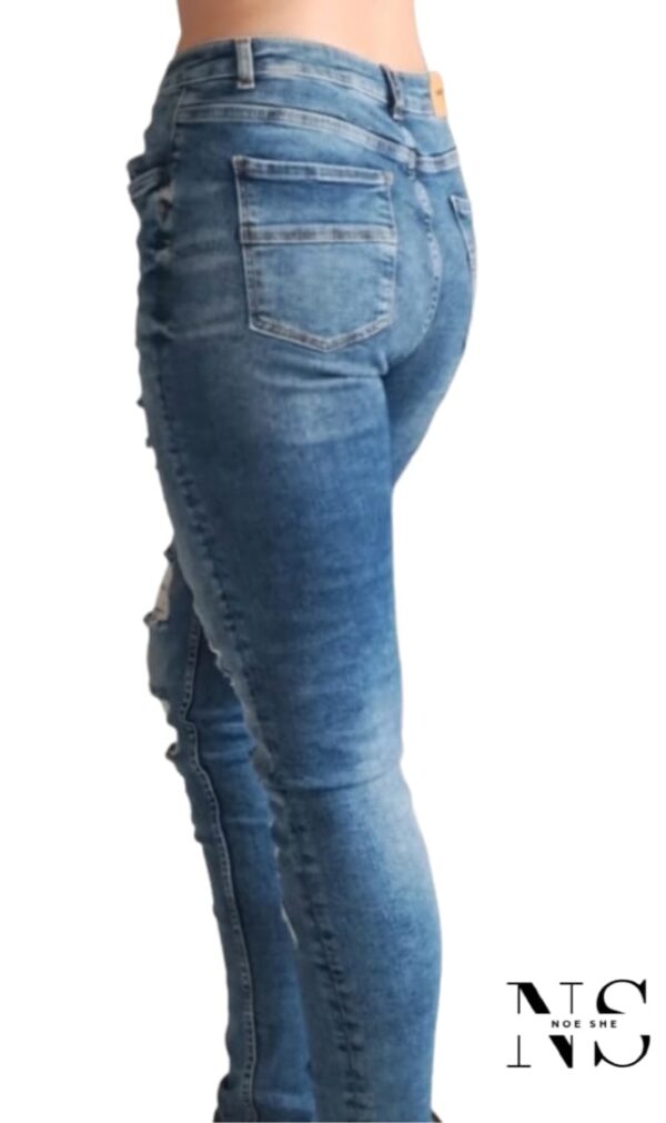 Perfect Jeans Ripped Skinny High Rise - Image 3