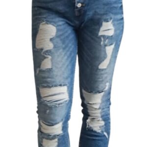 Perfect Jeans Ripped Skinny High Rise