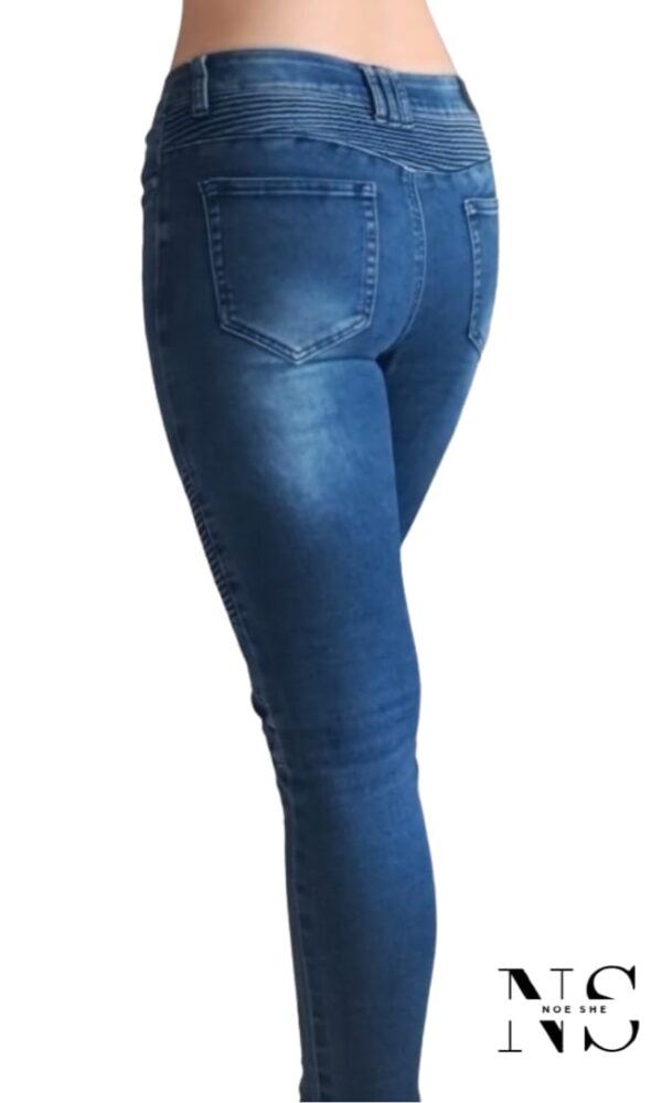 Country Denim Dark Skinny Mid Rise Jean - Image 3