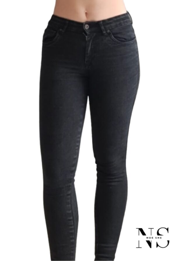 Breakers Black Skinny Low Rise Jean