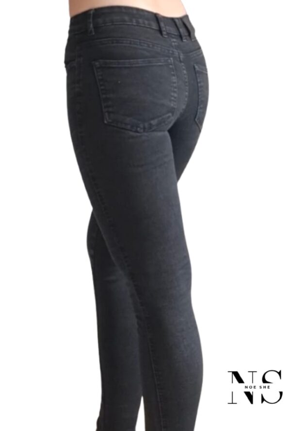 Breakers Black Skinny Low Rise Jean - Image 3