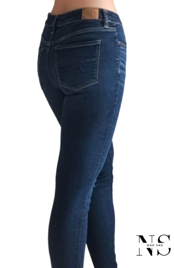 American Eagle Dark Skinny Mid Rise Jean - Image 2