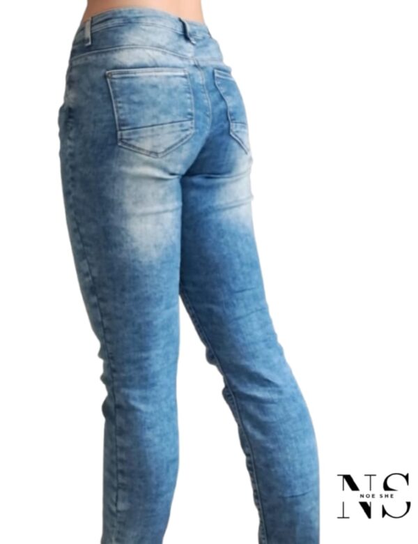 Only Skinny Mid Rise Light Jean - Image 3