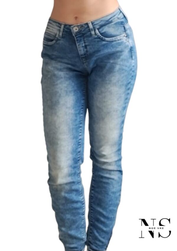 Only Skinny Mid Rise Light Jean - Image 2