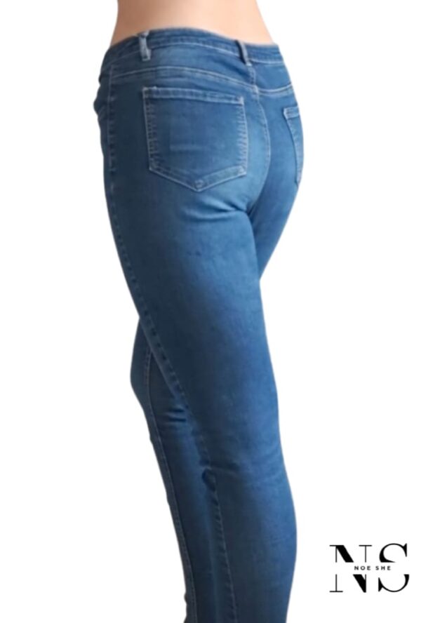 Anko Blue Skinny Mid Rise Jean - Image 2