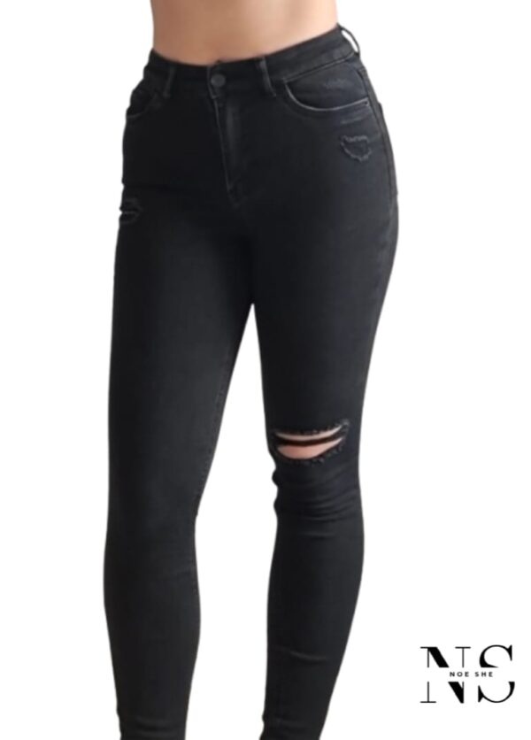 Anko Ripped Skinny Mid Rise