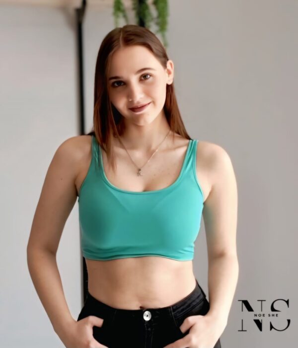 Solid Crop Top - Image 6
