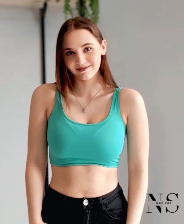 Solid Crop Top - Image 5