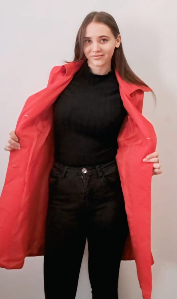 Damen Mode Ladies Coat - Image 3