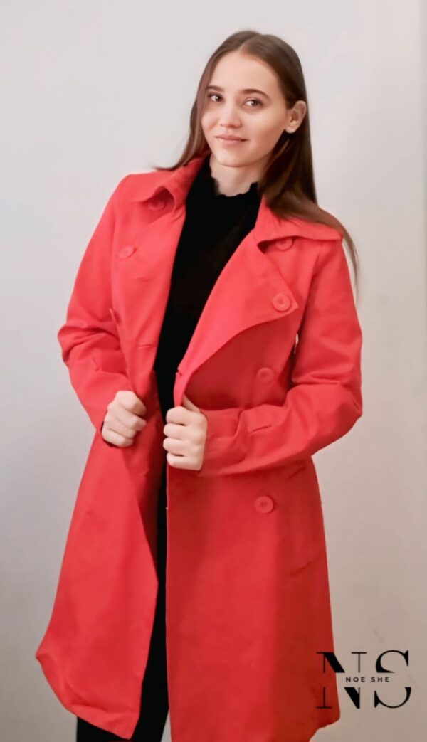 Damen Mode Ladies Coat - Image 4