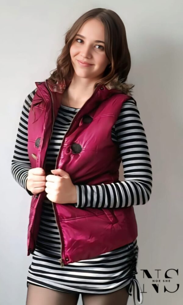 Purple Puffer Sleeveless - Image 2
