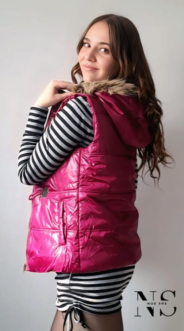 Purple Puffer Sleeveless - Image 3