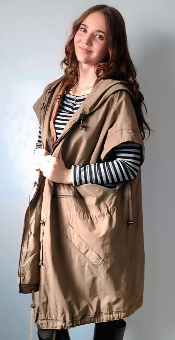 Khaki Sleeveless - Image 2