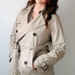 Ladies Coat Beige