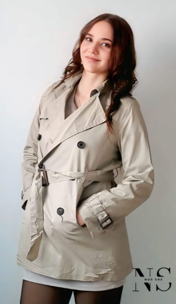 Ladies Coat Beige