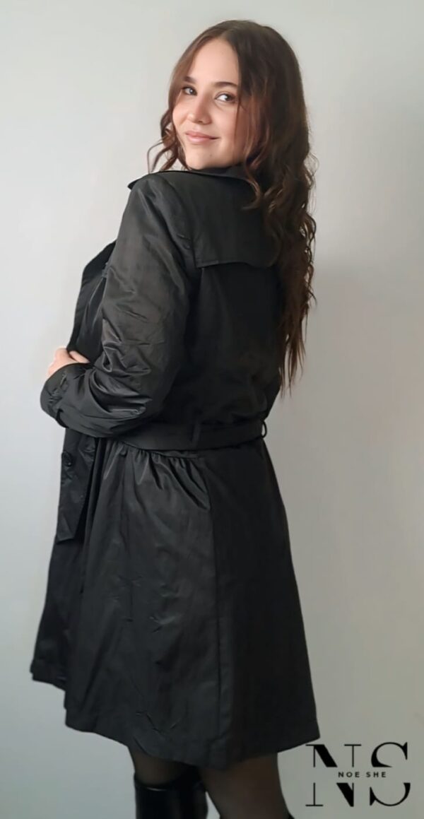 Ladies Coat Black - Image 3