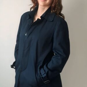 Navy Blue Ladies Coat