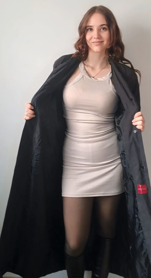 Long Ladies Coat - Image 2