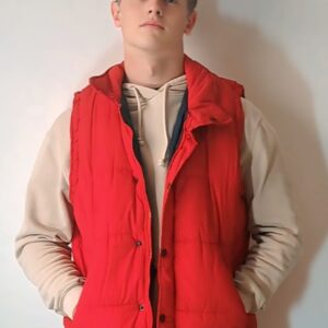 Red Puffer Sleeveless