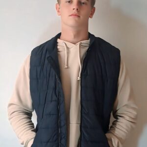 H & M Navy Sleeveless