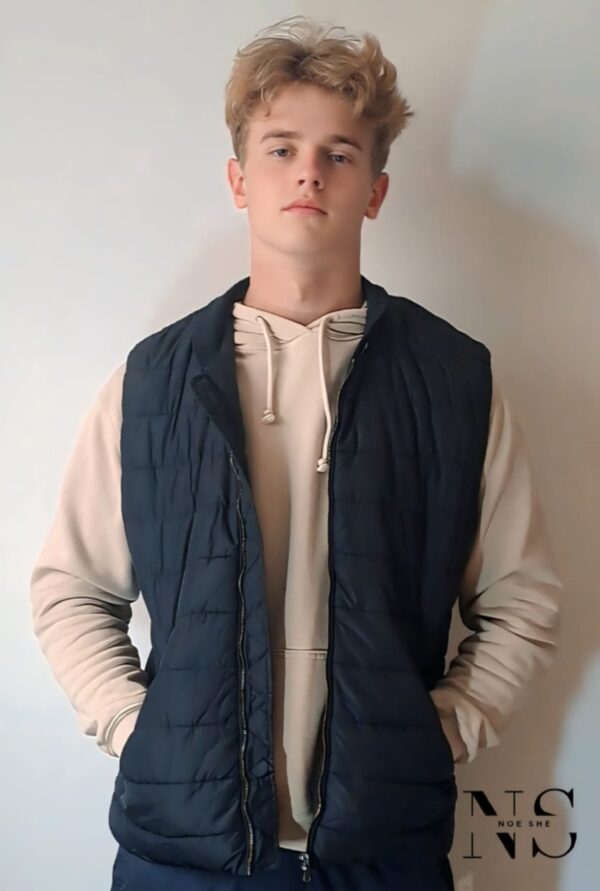 H & M Navy Sleeveless