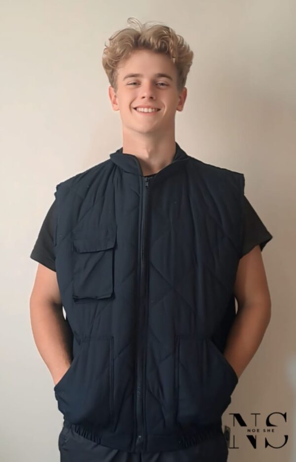 Prosur Navy Sleeveless - Image 2