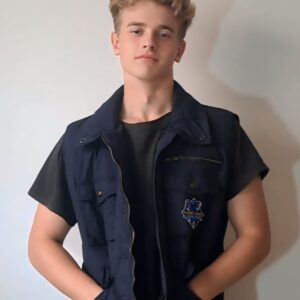 Navy Blue Sleeveless