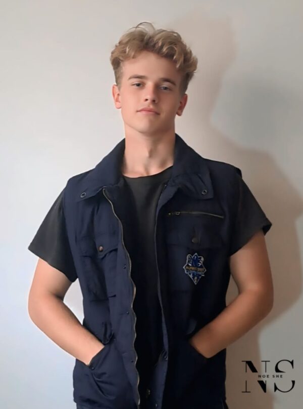 Navy Blue Sleeveless