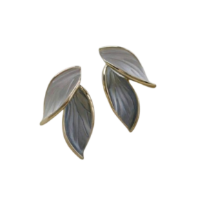 Delicate Leaf Stud Earring
