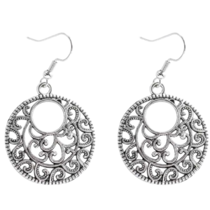 Hollow Flower Earring