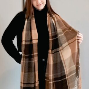 Retro Plaid Scarf